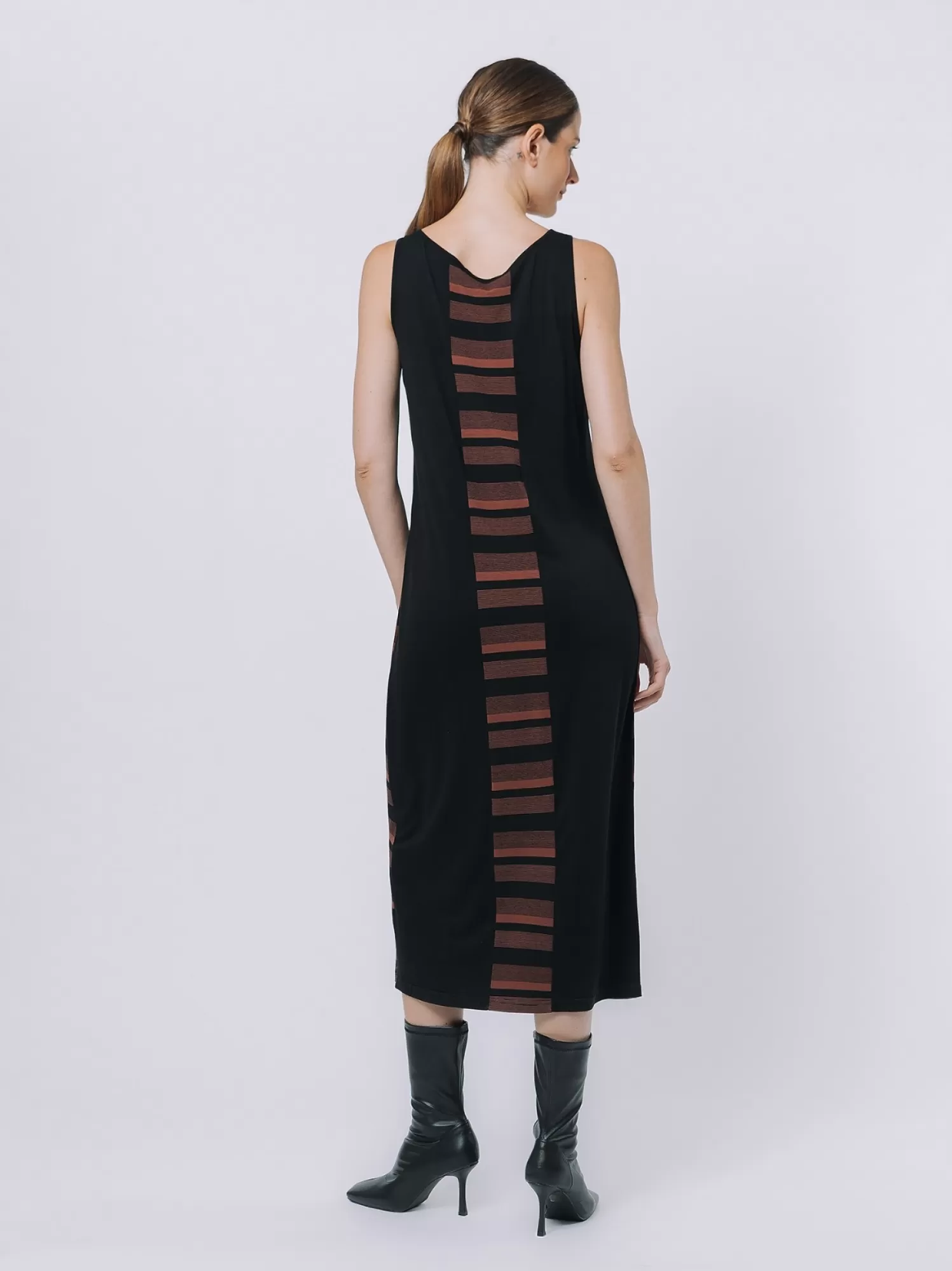 Abito Canotta A Righe Multicolor | Martino Midali Sale