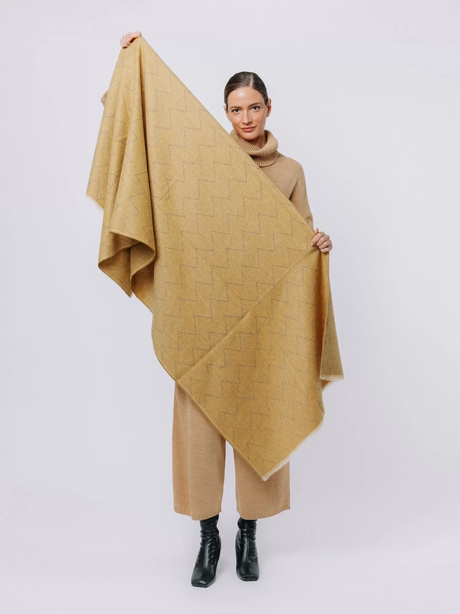Sciarpa A Zig Zag | Martino Midali Flash Sale