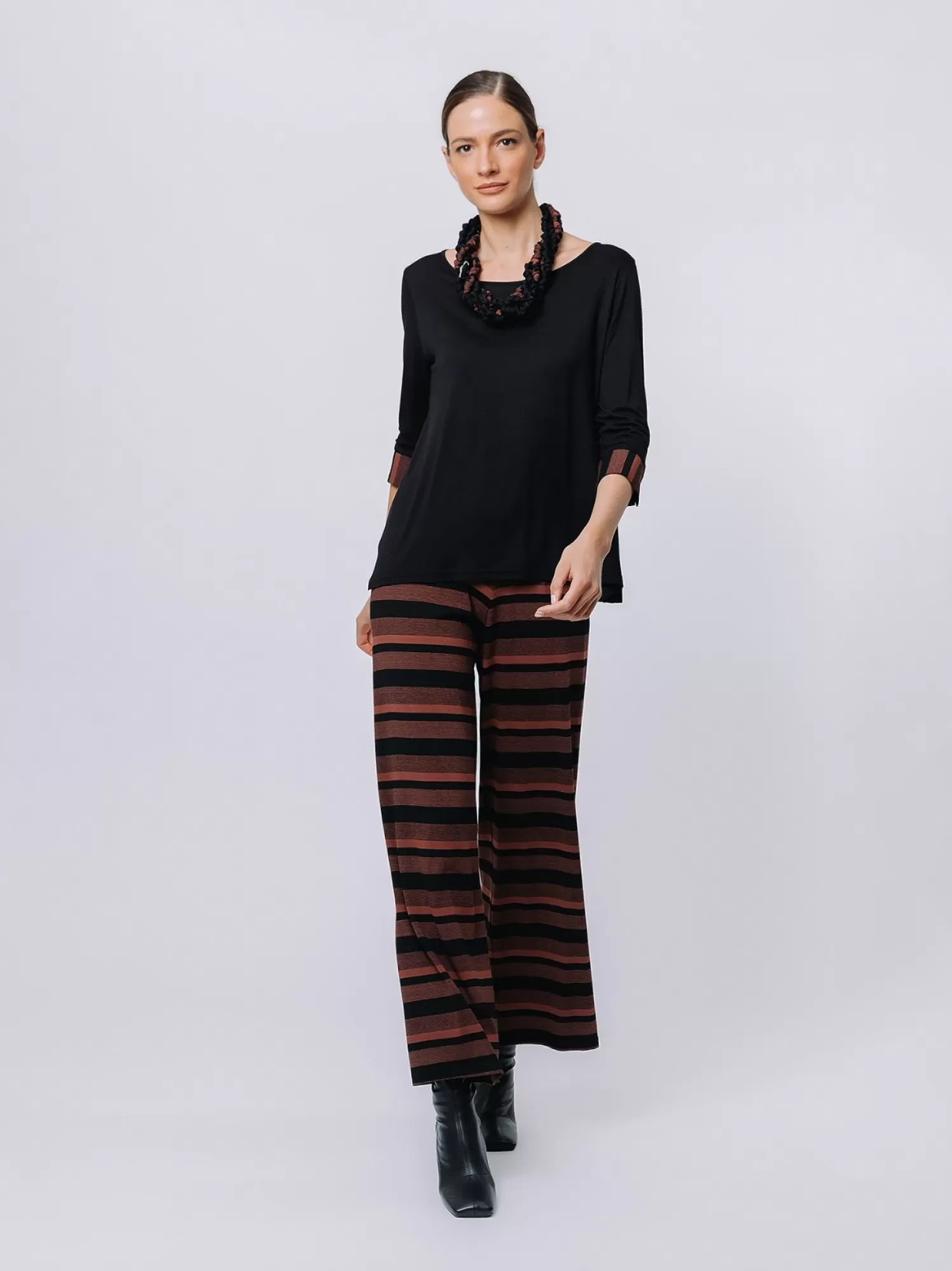 T-Shirt Svasata Con Inserti Multicolor | Martino Midali Outlet