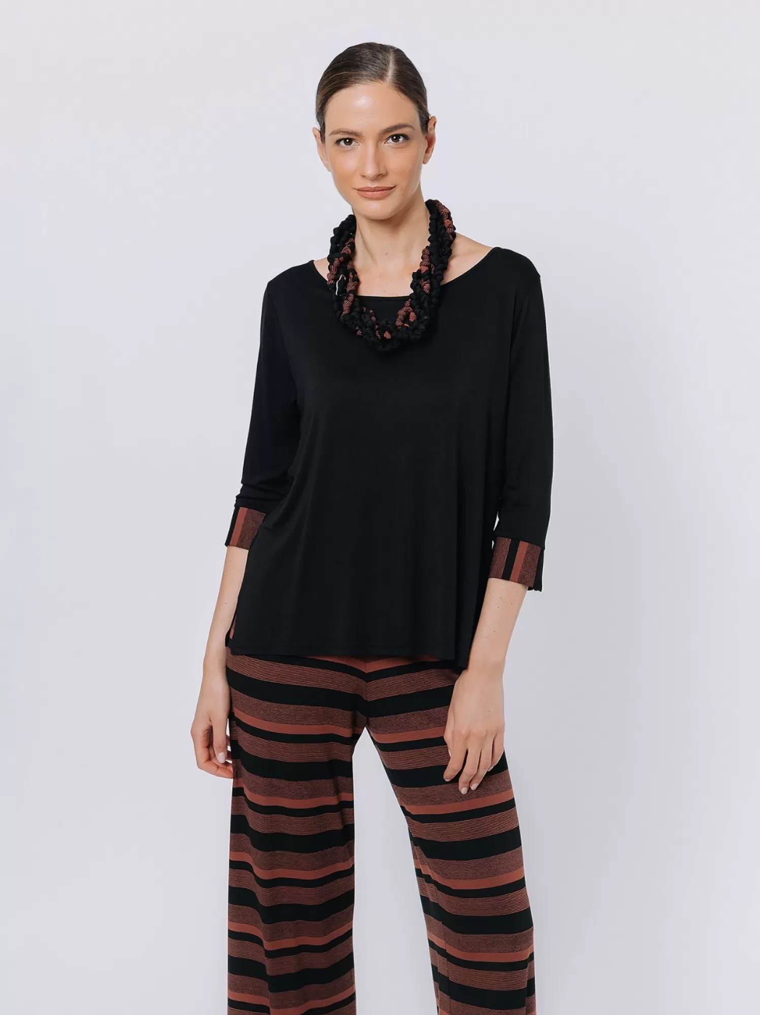 T-Shirt Svasata Con Inserti Multicolor | Martino Midali Outlet